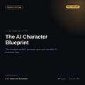 The AI Character Blueprint